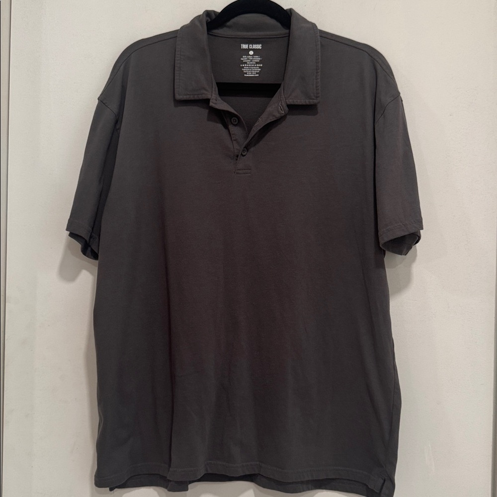 Men's Short-Sleeve Polo Shirt - Charcoal